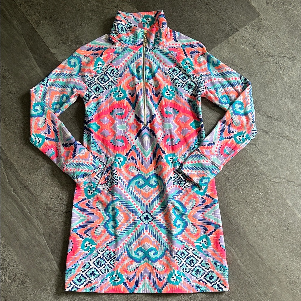 Lilly Pulitzer Skipper popover dress